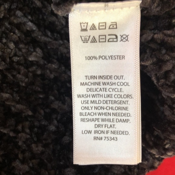 Cynthia Rowley Charcoal Gray Bell Long Sleeves Scoop Neck Sweater Dress S/S - Picture 12 of 12